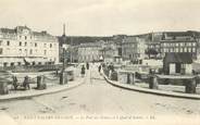 76 Seine Maritime CPA FRANCE 76 "Saint Valéry en Caux, le Pont des Ecluses"