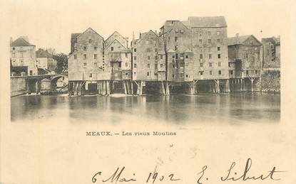 CPA FRANCE 77 "Meaux,  les vieux moulins"