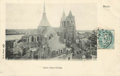 / CPA FRANCE 41 "Blois, église Saint Nicolas"