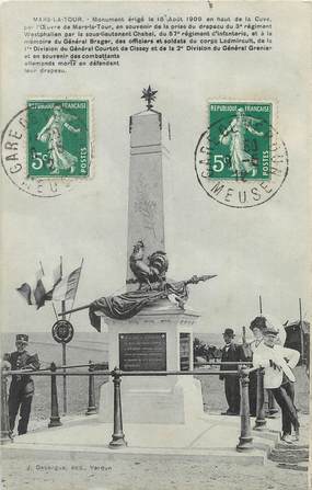 / CPA FRANCE 54 "Mars La Tour" / MONUMENT