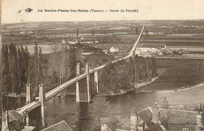 CPA FRANCE 86 "La Roche Posay les Bains, Rte de Preuilly"