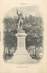 / CPA FRANCE 01 "Nantua, statue Alphonse Baudin"