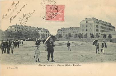 CPA FRANCE 13 "Aix en Provence, Caserne Général Rostolan"