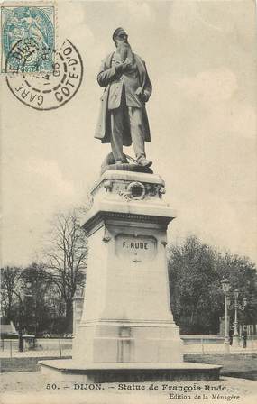 / CPA FRANCE 21 "Dijon, statue de François Rude"