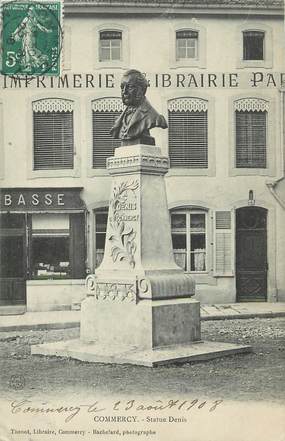 / CPA FRANCE 55 "Commercy, statue Denis"