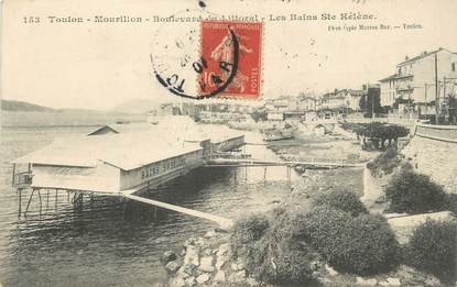 / CPA FRANCE 83 "Toulon, Mourillon, bld du littoral"