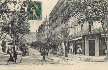 / CPA FRANCE 83 "Toulon, av Colbert"