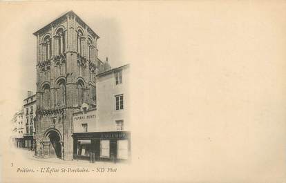 / CPA FRANCE 86 "Poitiers, l'église Saint Porchaire"