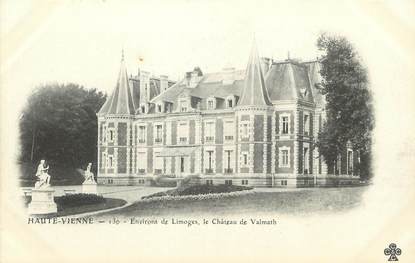 / CPA FRANCE 87 "Environs de Limoges, le château de Valmath"