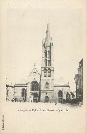 / CPA FRANCE 87 "Limoges, église Saint Pierre du Queyroix"