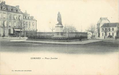 / CPA FRANCE 87 "Limoges, place Jourdan"