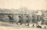 87 Haute Vienne / CPA FRANCE 87 "Limoges, pont Saint Etienne "