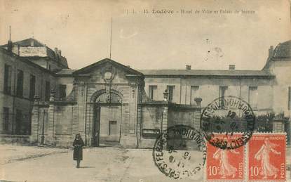CPA FRANCE 34 "Lodève, Hotel de ville et palais de Justice"