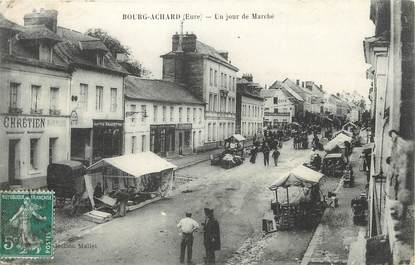 / CPA FRANCE 27 "Bourg Achard, un jour de marché"