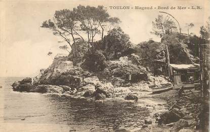 CPA FRANCE 83 "Toulon, Magaud, Bord de mer"