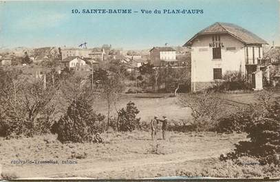 CPA FRANCE 83 "Sainte Baume, vue du Plan d'Aups"