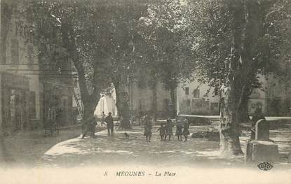 CPA FRANCE 83 " Méounes, La Place"