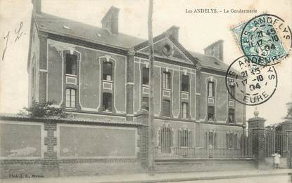 / CPA FRANCE 27 "Les Andelys, la gendarmerie"