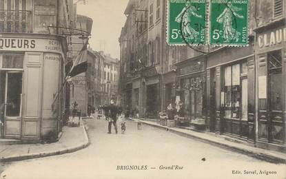 CPA FRANCE 83 "Brignoles, la Grand'rue"
