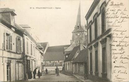 / CPA FRANCE 27 "Francheville, église"