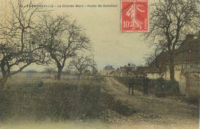 / CPA FRANCE 27 "Francheville, la grande mare, route de Beaufour"