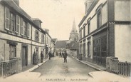 27 Eure / CPA FRANCE 27 "Francheville, rue de Breteuil"