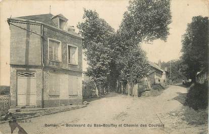 / CPA FRANCE 27 "Bernay, Bld du bas Bouffey et chemin des courses"