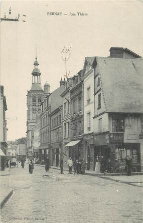 / CPA FRANCE 27 "Bernay, rue Thiers "