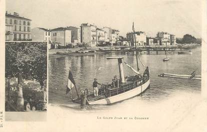 CPA FRANCE 06 "Golfe Juan, la Colonne" / BATEAU