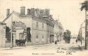 18 Cher CPA FRANCE 18 "Bourges, avenue de la Gare"