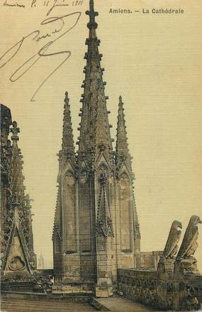 CPA FRANCE 80 "Amiens, La Cathédrale "