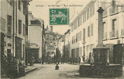 CPA FRANCE 83 "Le Luc, Rue des Carmes"