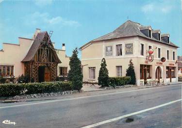 / CPSM FRANCE 27 "Bazoques, le moulin fleury, hôtel, bar, restaurant "