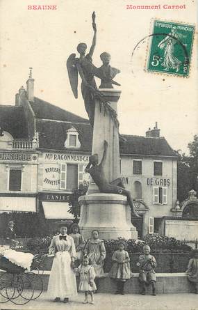 / CPA FRANCE 21 "Beaune, monument Carnot"