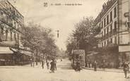 21 Cote D'or / CPA FRANCE 21 "Dijon, avenue de la gare" / TRAMWAY