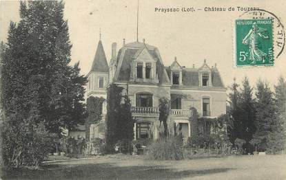 / CPA FRANCE 46 "Prayssac, château de Touzeau"