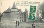 46 Lot / CPA FRANCE 46 "Souceyrac, château de Bessonies"