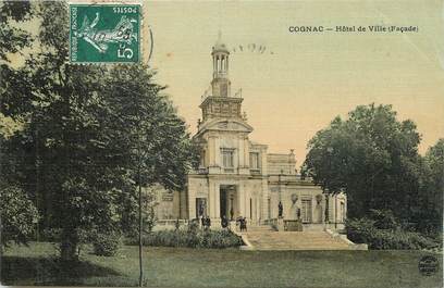 / CPA FRANCE 16 "Cognac, hôtel de ville"