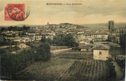 / CPA FRANCE 42 "Montbrison, vue générale "