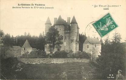 CPA FRANCE 43 "Le Château de Vachères"