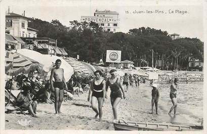 CPSM FRANCE 06 "Juan les Pins, la Plage"