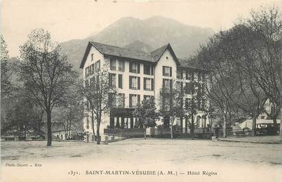 CPA FRANCE 06 "Saint Martin Vésubie, Hotel Régina"