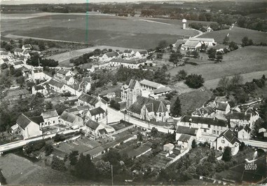 / CPSM FRANCE 77 "Meilleray, l'église, vue d'ensemble"