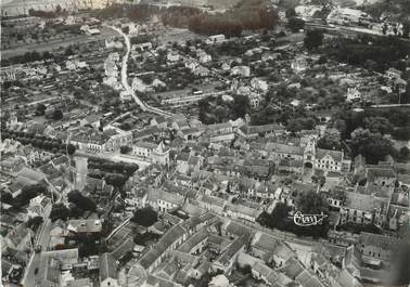 / CPSM FRANCE 77 "Moret sur Loing, vue aérienne"