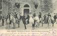 CPA FRANCE 13 "Arles, cavalcade de Mireille, Eglise Sainte Marie en Camargue"