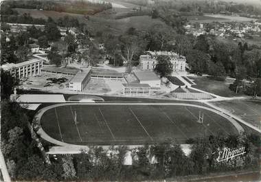 / CPSM FRANCE 77 "Gurcy le Chatel, vue aérienne du centre d'apprentissage" / STADE