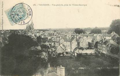 / CPA FRANCE 50 "Valognes, vue générale"