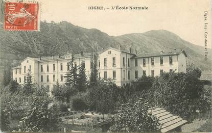 CPA FRANCE 04 "Digne, Ecole Normale"