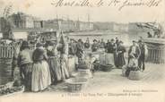 13 Bouch Du Rhone CPA FRANCE 13 "Marseille, le vieux port, le débarquement d'Oranges"