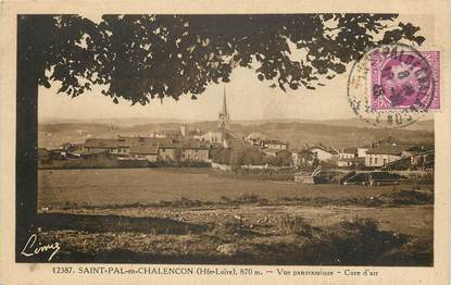 CPA FRANCE 43 "Saint Pal en Chalencon"